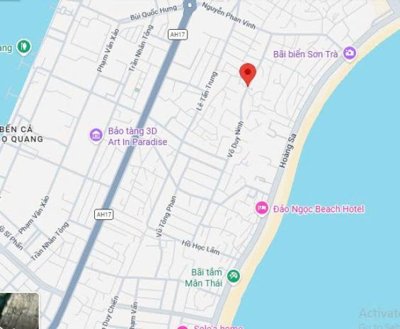 Lô góc mặt tiền võ duy ninh,  gần biển sơn trà, chợ 7547831