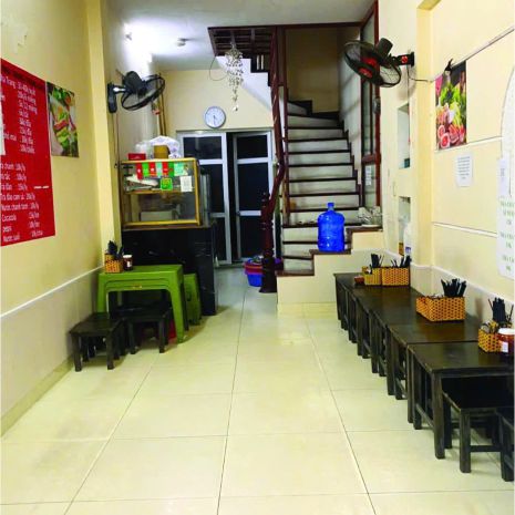 Sang nhượng hoặc  cho thuê mặt bằng đông khách  ngõ sau 7548907