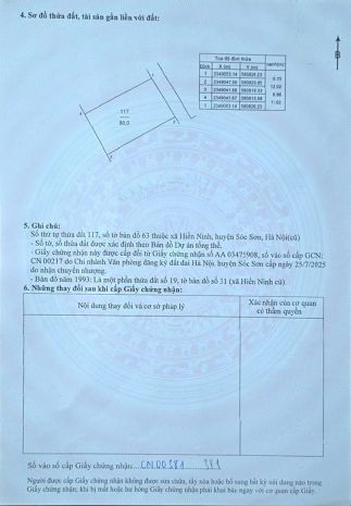 Chính chủ e muốn bán mảnh đất phân lô tại hiền ninh- sóc 7548909