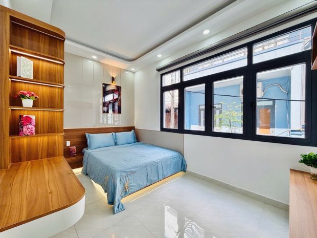 Nhà mới đẹp - 3 tầng btct - ngang lớn 8.6m - full nội thất 7549169