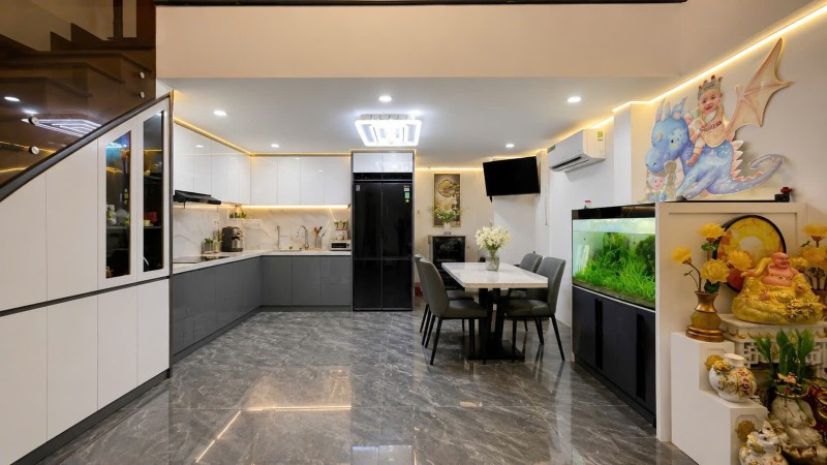 Nhà mới 6 tầng - hẻm xe hơi - cách 10m là ra mặt  tiền 7555721