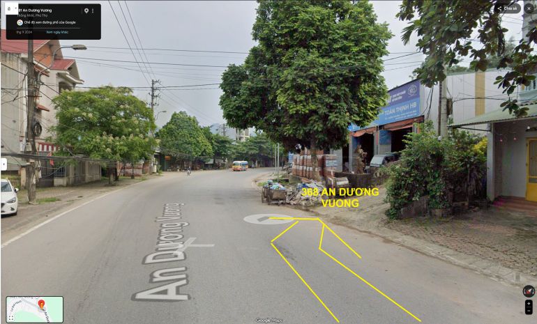 Bán đất ngõ 368 an dương vương, tp hòa bình nay là tỉnh 7559484