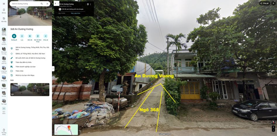 Bán đất ngõ 368 an dương vương, tp hòa bình nay là tỉnh 7559485