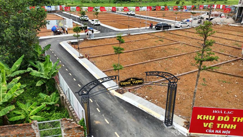 Đất nền hoà lạc. vị trí đẹp sát ql 21, trục ba vì - hồ 7561102