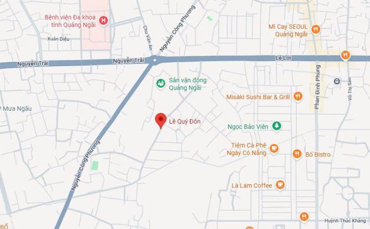 Đất mặt tiền lê quý đôn, tp quảng ngãi,106m2, ngang 4.5m, 7561705