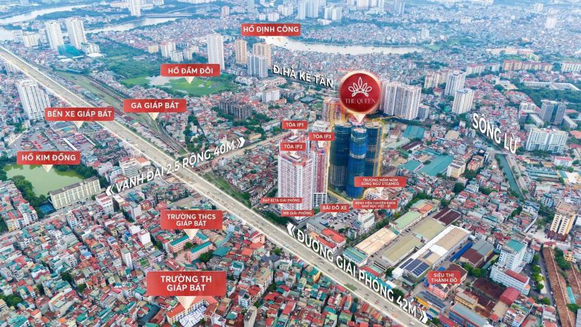 Bán 3 căn ngoại giao đẹp nhất dự án the queen - 360 giải 7563026