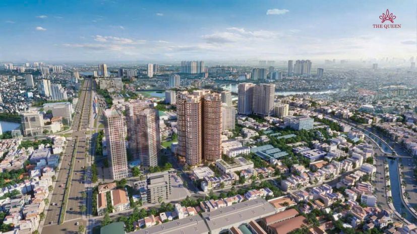 Bán 3 căn ngoại giao đẹp nhất dự án the queen - 360 giải 7563027