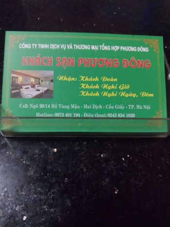 Phương đông hotel  không gian nghỉ dưỡng riêng tư, tiện 7563540