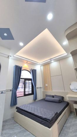 Bán nhà mới 3.4*11m hẻm hưng phú p10q8 p.chánh hưng full 7564139