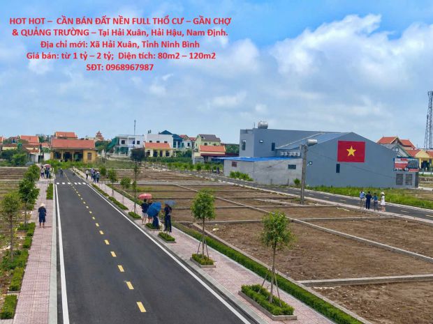 Hot hot   cần bán đất nền full thổ cư  gần chợ  quảng 7564217