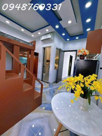 Bán căn hộ dịch vụ âu dương lân q.8  thang máy  dòng tiền 7565098