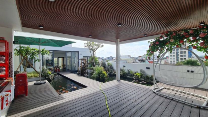 Villa nguyễn tri phương, gần sân bay, 245m2, ngang 7m, 4 7565791