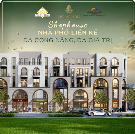 Shophouse hồng hạc city phú mỹ hưng, đô thị đầu tiên tại 7567075