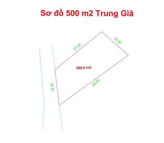 Chỉ 1,8 tỷ dt lên tới 500 m có 120 m đất thổ cư còn lại là 7567171