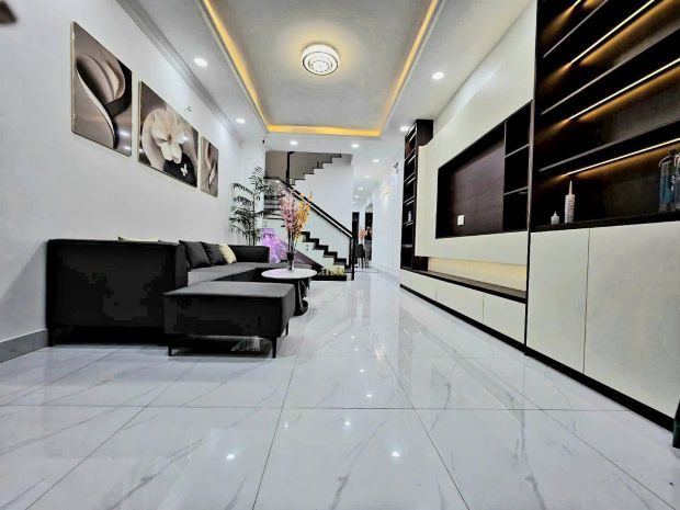 Nhà hẻm nguyễn văn quỳ, 4x16.5m, 3 tầng, đầy đủ nội thật, 7569039