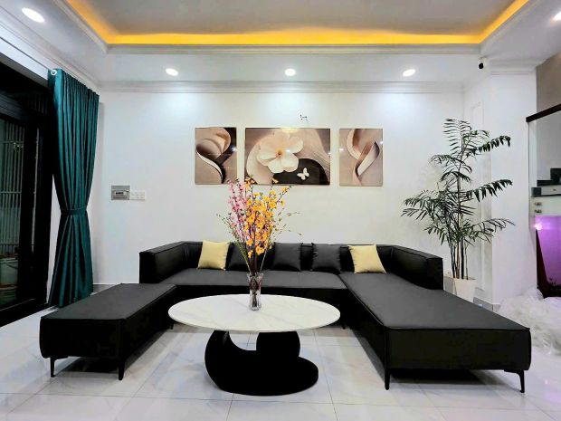 Nhà hẻm nguyễn văn quỳ, 4x16.5m, 3 tầng, đầy đủ nội thật, 7569040