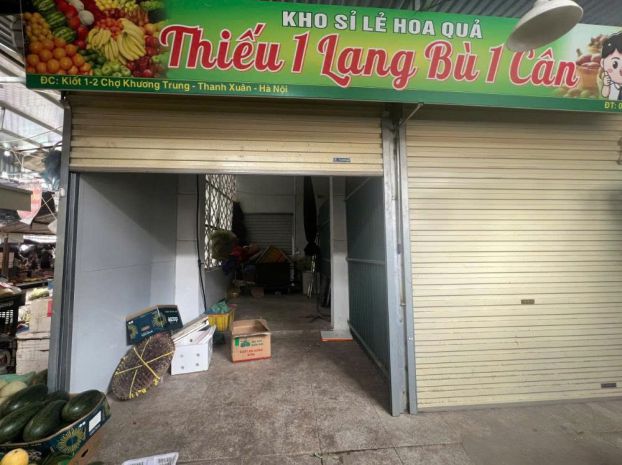 Chính chủ cho thuê quầy tại chợ khương đình - phường khương 7569726
