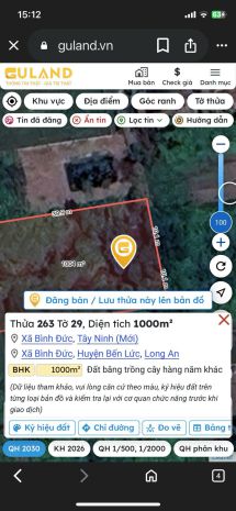 Bán đất nhà vườn 1.000m² giá tốt  bình đức, bến lức, long 7570717