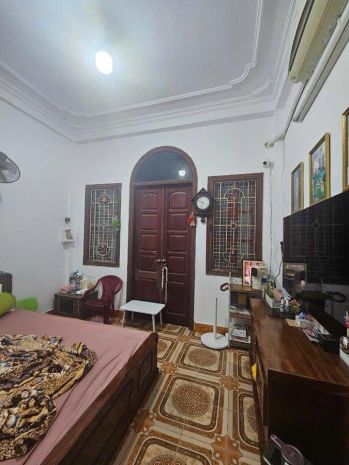Kim giang - nhà dân xây kiên cố 35m x 5 tầng - 50m ra đường 7573762