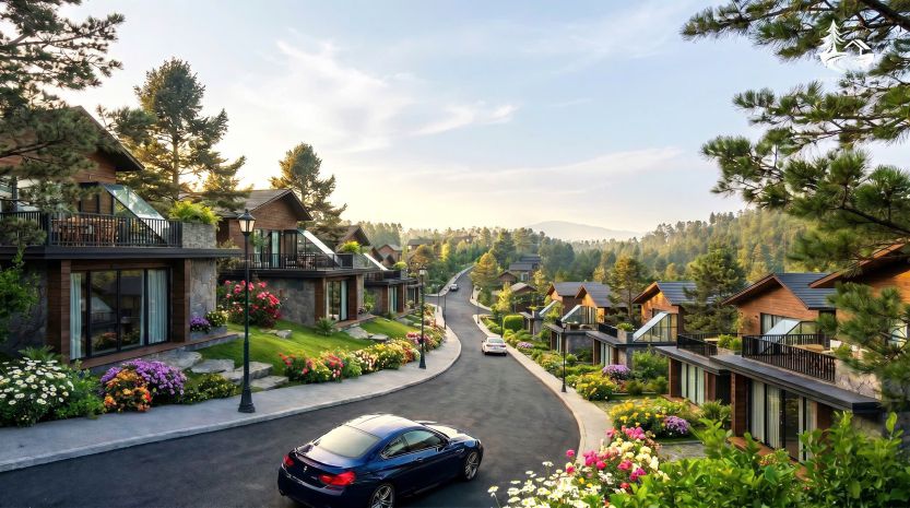 Bán đất nên biệt thự tại suối thông garden -  bảo lộc  chỉ 7574570