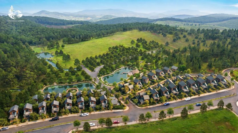 Bán đất nên biệt thự tại suối thông garden -  bảo lộc  chỉ 7574571