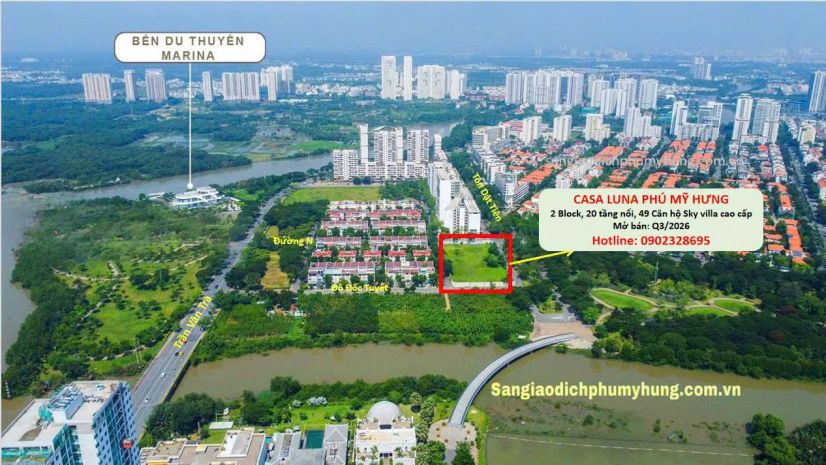 Dự án 46 căn dinh thự casa luna phú mỹ hưng view nhìn trực 7575197