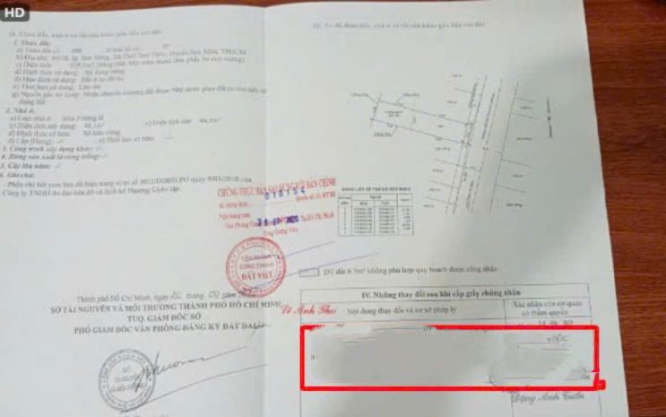 Bán nhà cấp 4 hoàn công - full thổ cư - sổ hồng riêng - hẻm 7575238