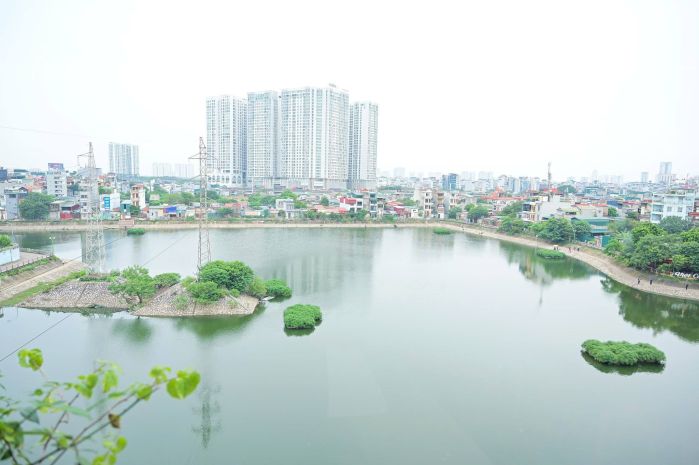 Bán tòa văn phòng mặt hồ hạ đình, thanh xuân 73m2 9 tầng 7575626