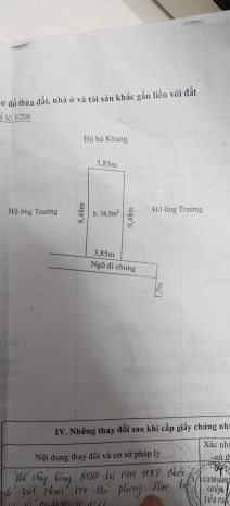 Chính chủ cần bán nhà tại ngõ 467 đằng hải  phường đằng 7577964
