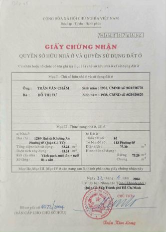 Hot hot cần bán căn nhà 3 mặt hẻm thoáng tại đường huỳnh 7578441