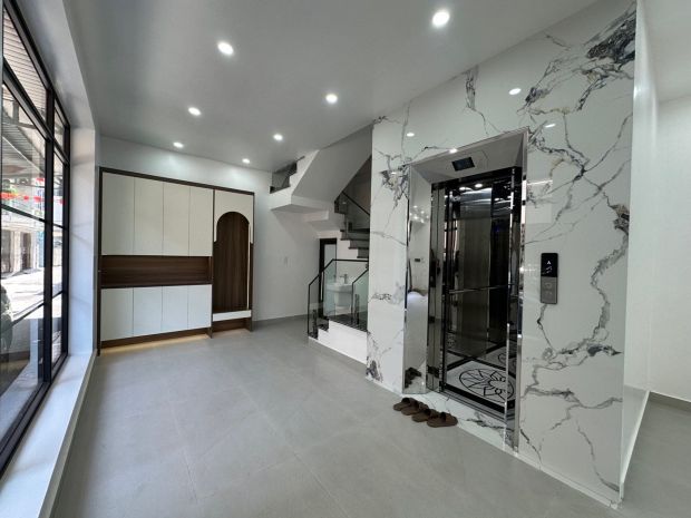 Nhà mặt phố thiên lôi  58m² x 5 tầng, nhà mới xây hoàn 7579313