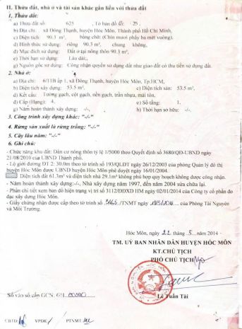 Hạ giá sốc  nhà mặt tiền huỳnh thị na, hóc môn  chốt 7579694