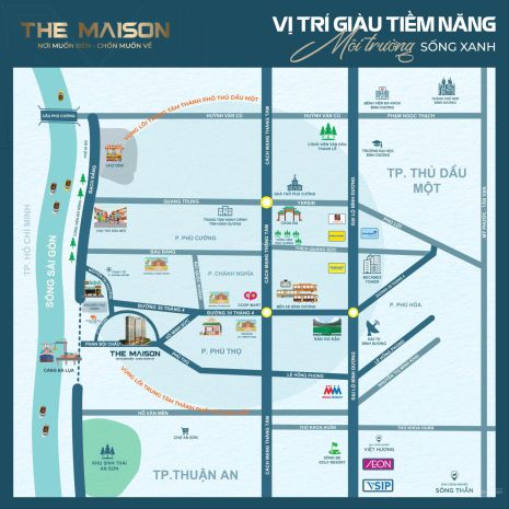 Đón đầu xu hướng với the maison: giá chỉ 35 triệum². 7579893