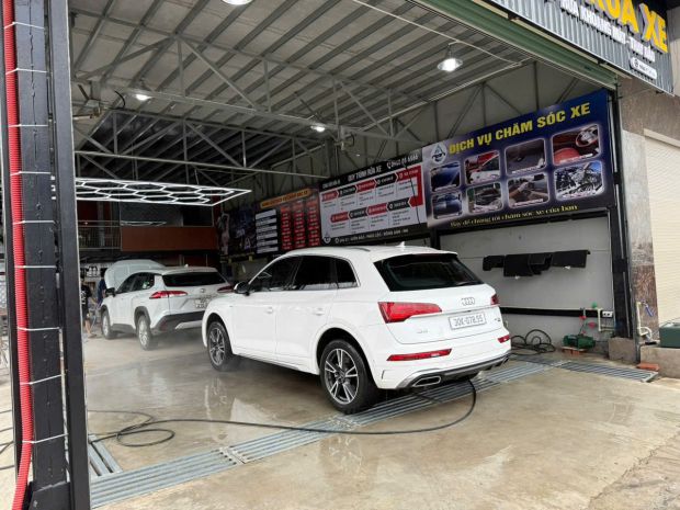 Cần  sang nhượng cửa hàng rửa xe ô tô  đang hoạt động ổn 7580516