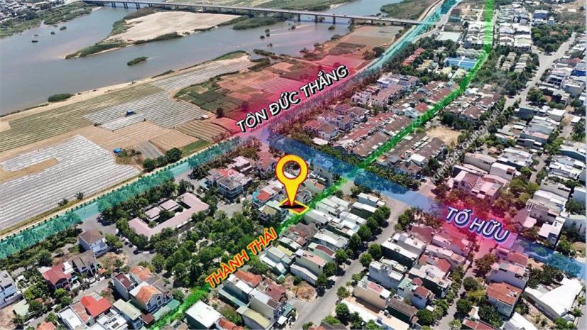 Bán đất mặt tiền thành thái, hk trần phú cũ, tp quảng ngãi, 7580817