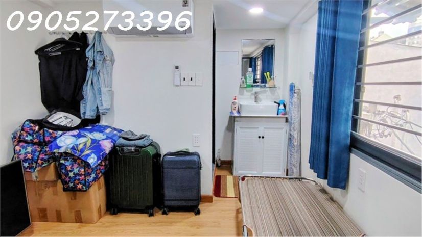 Hẻm thông dtsd 64 m2 5x4 - 4 tầng đúc- 3pn - 4wc. p15 7582372