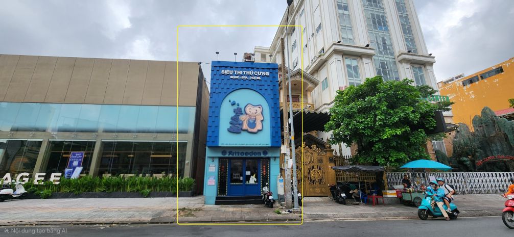 Cho thuê nhà mặt tiền tân sơn nhì q.tân phú 122m², 3tầng - 7584315