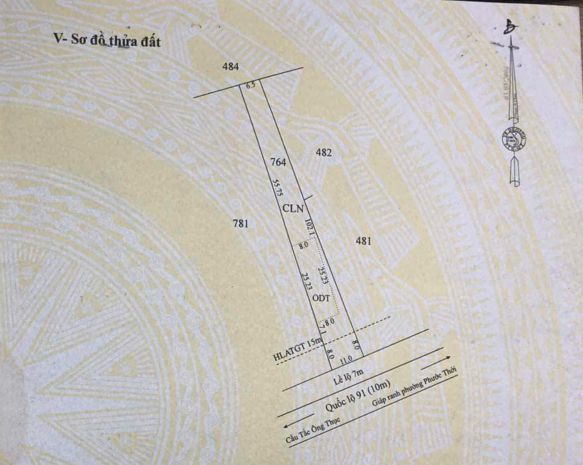 Đầu tư là sinh lời - chính chủ bán đất mặt tiền rộng ql 91 7584929