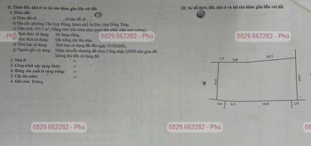 Bán đất thổ cư 864m2 sổ hồng nguyễn an ninh, tân quy đông, 7584958