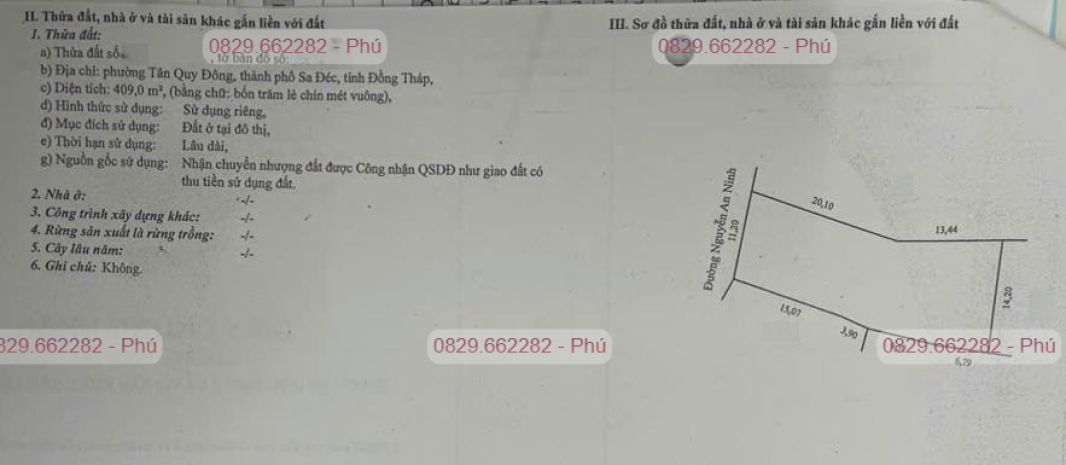 Bán đất thổ cư 864m2 sổ hồng nguyễn an ninh, tân quy đông, 7584959