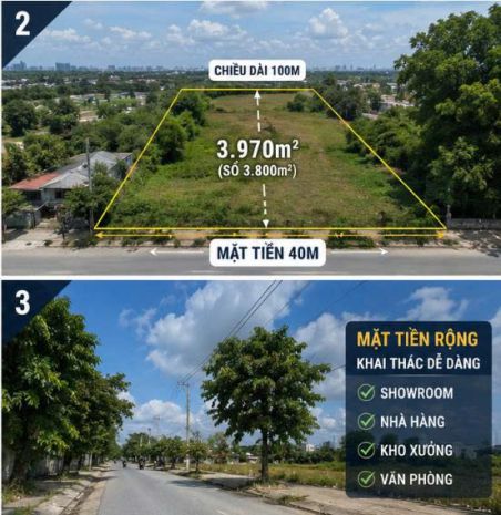 Bán đất mặt tiền nguyễn thị thử hóc môn 3.970m² - ngang 40m 7586992