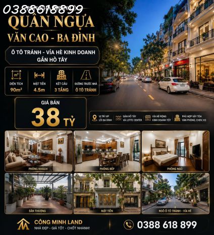 Bán nhà phân lô quần ngựa - văn cao - ba đình - ô tô tránh 7592535