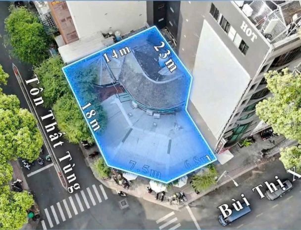Đất vàng q1 tặng giấy phép xây dựng building khách sạn 12 7592599
