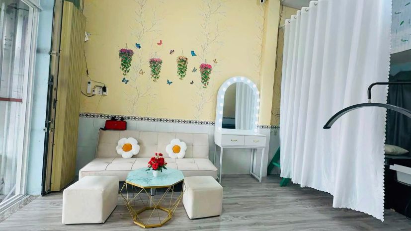 Sang tiệm nail..mi..gọi đầu..khu vực bình dương cũ giá sang 7596943