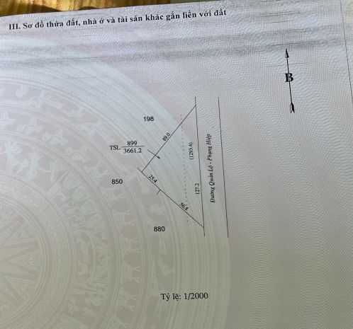 Đầu tư sinh lời - chính chủ bán bán đất mặt tiền ql quản lộ 7597760