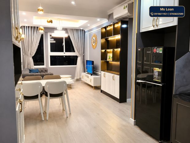 Bán căn góc tầng cao citi soho 60.3m²  2pn 2wc  view 7598304