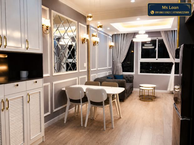 Bán căn góc tầng cao citi soho 60.3m²  2pn 2wc  view 7598305
