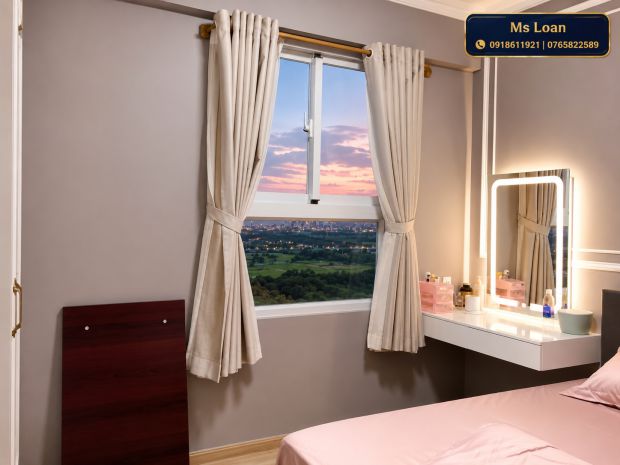 Bán căn góc tầng cao citi soho 60.3m²  2pn 2wc  view 7598306