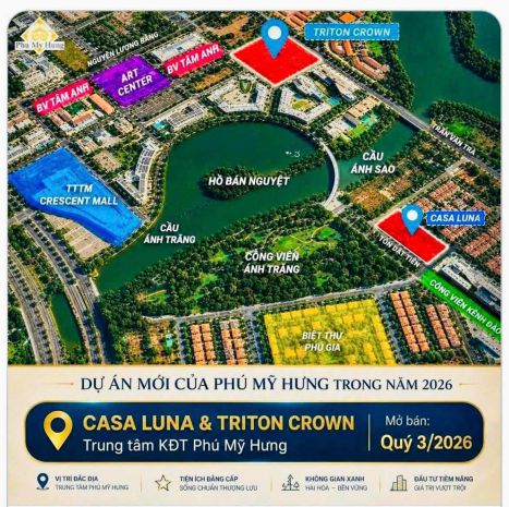 Phú mỹ hưng hàng loạt dự án đang  sắp ra mắt. nhận bảng 7600340