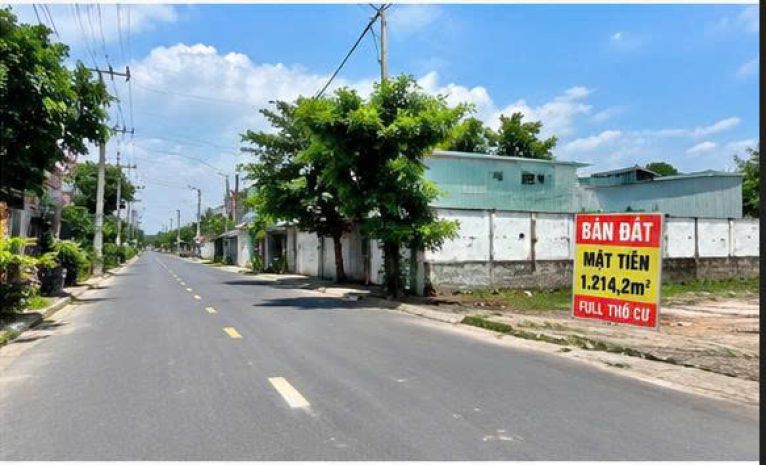 Bán đất mặt tiền lê thị lơ, tân hiệp, hóc môn  1.214,2m² 7600890